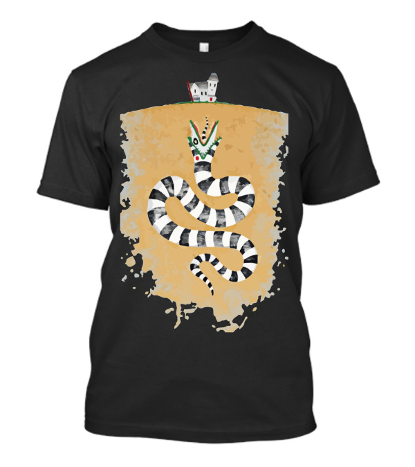 Recently Deceased Sandworm With House On Hill T-Shirt