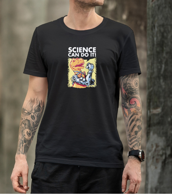 Science Can Do It Rex The Riveter T-Shirt