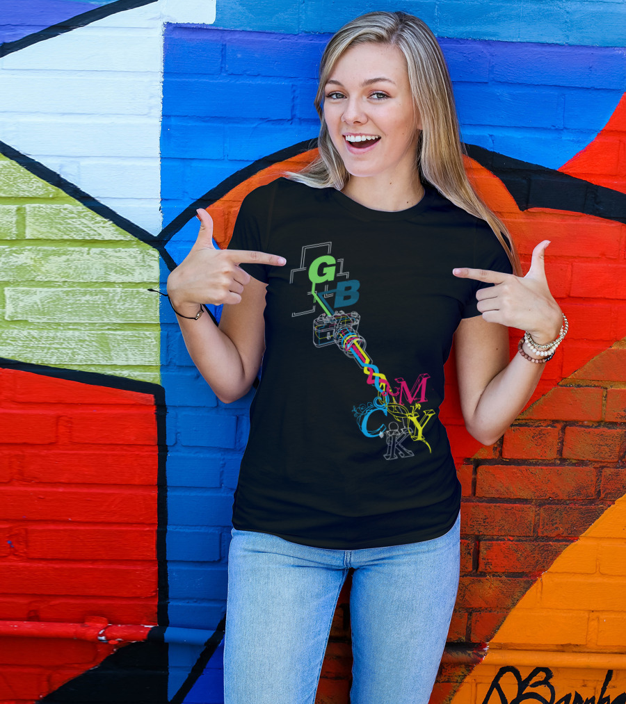 RGB CMYK Color Camera T-Shirt