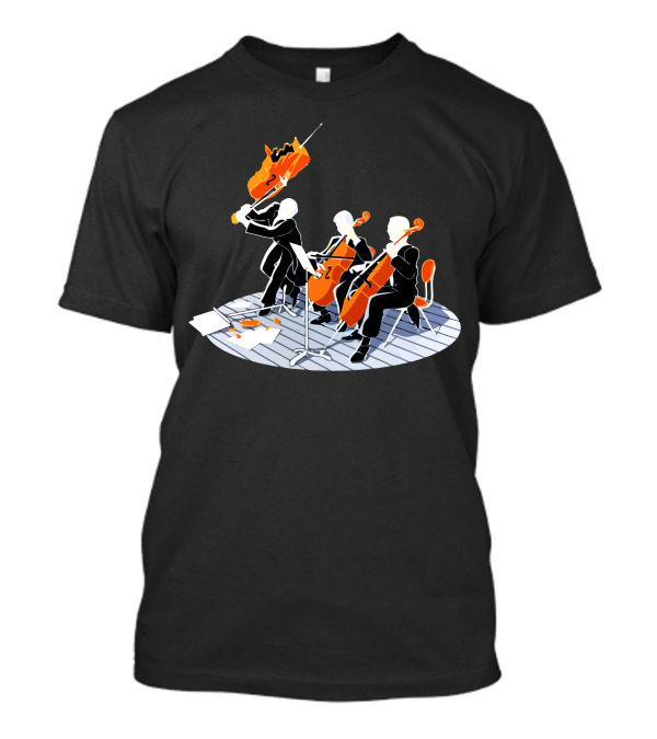 Rock Me Amadeus Orchestra Chaos Strings T-Shirt