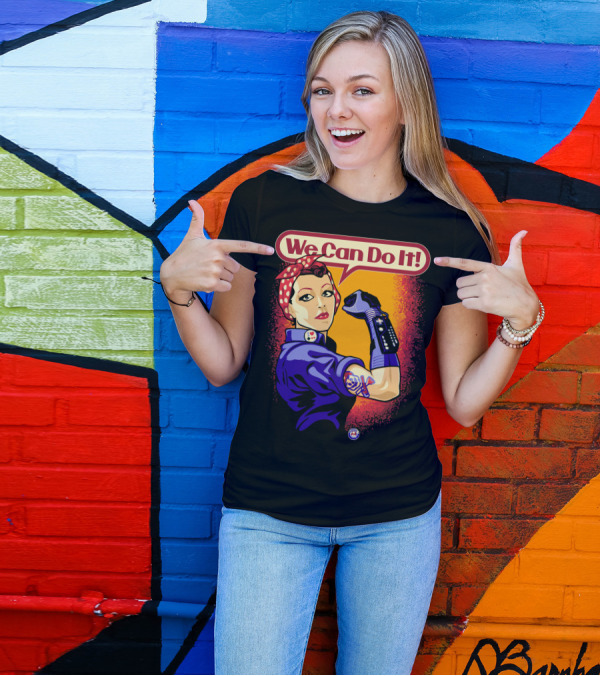 We Can Do It Gamer Rosie Thegamer T-Shirt