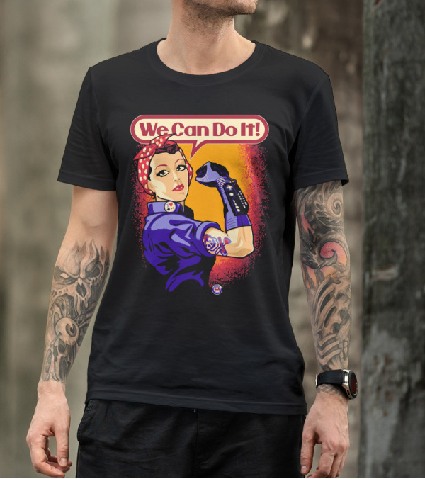 We Can Do It Gamer Rosie Thegamer T-Shirt