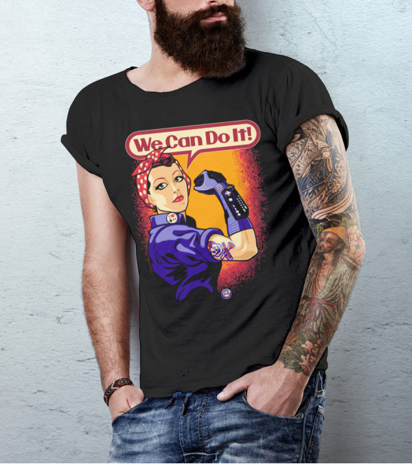 We Can Do It Gamer Rosie Thegamer T-Shirt
