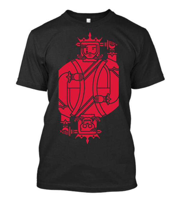 Royal Blues King Of Hearts T-Shirt