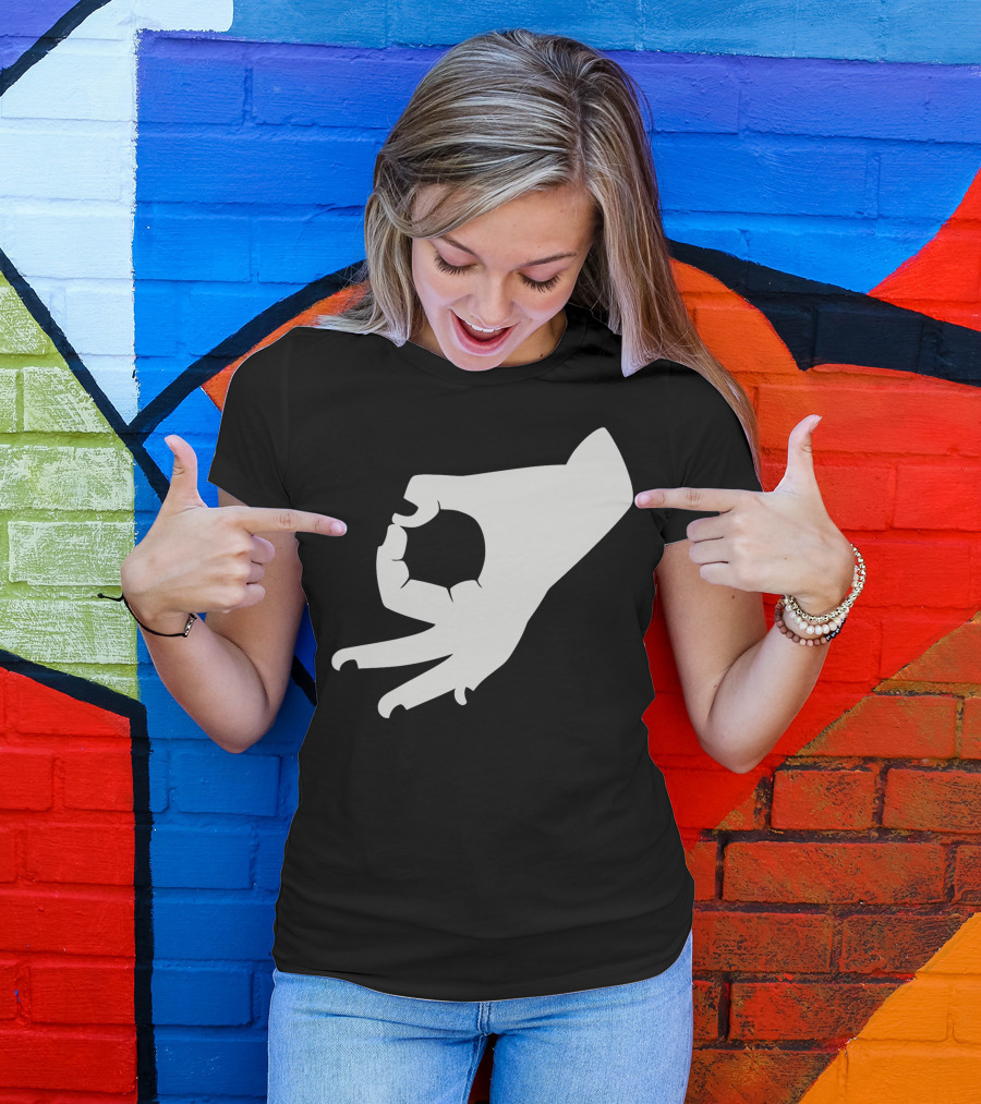 Signe Main Ok Hand T-Shirt