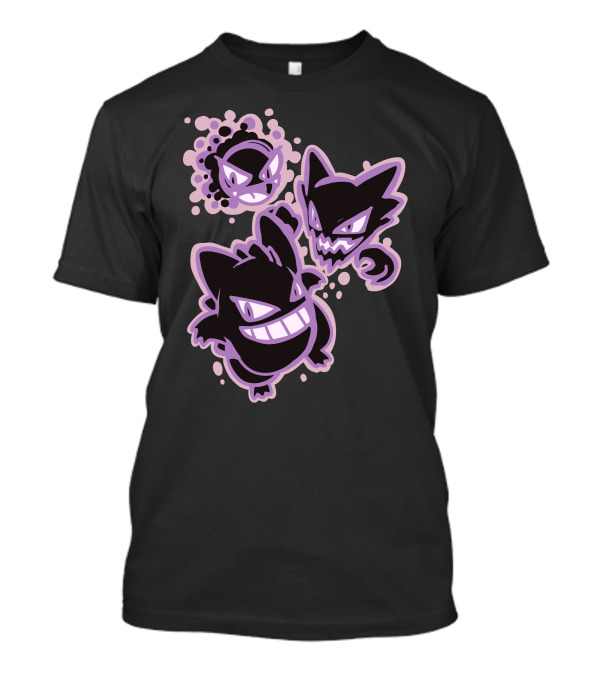 Silph Scope Ghost Pokémon Haunter Gengar Gastly T-Shirt