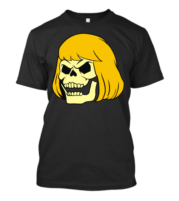 Skeletor He-Man Skull Head Crossover Skeleman T-Shirt