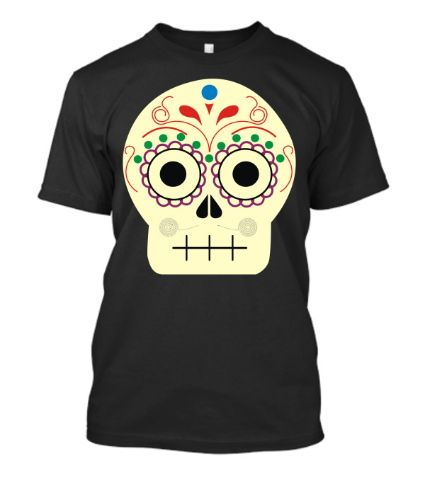 Day Of The Dead Sugar Skull T-Shirt