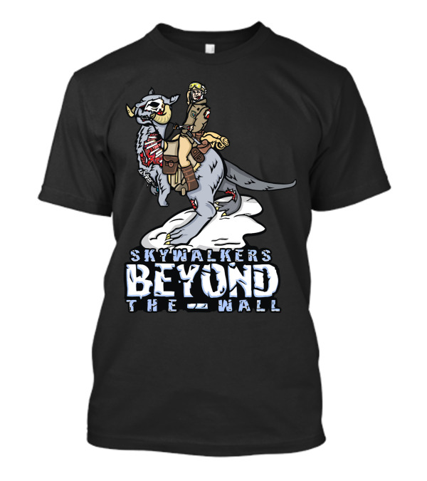 Skywalkers Beyond The Wall Crossover Tauntaun Creature Rider Adventure T-Shirt