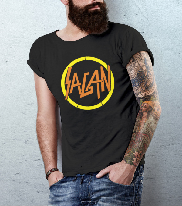 Sagan Slayer Monsters Of Grok Logo Circle T-Shirt