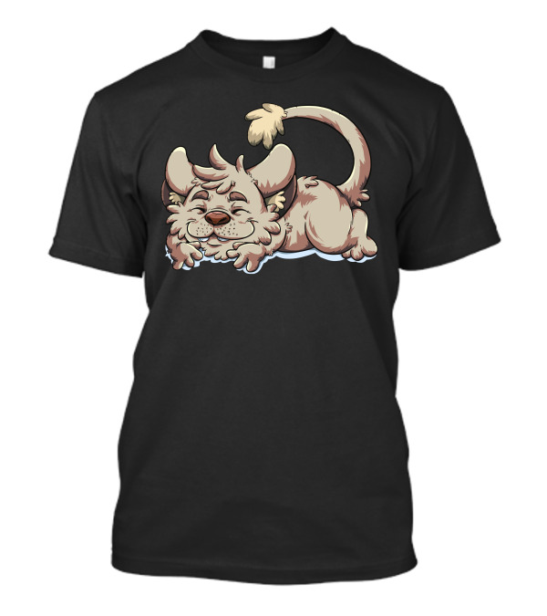 Sleeping Rufus Cute Sleepy Cartoon Creature T-Shirt