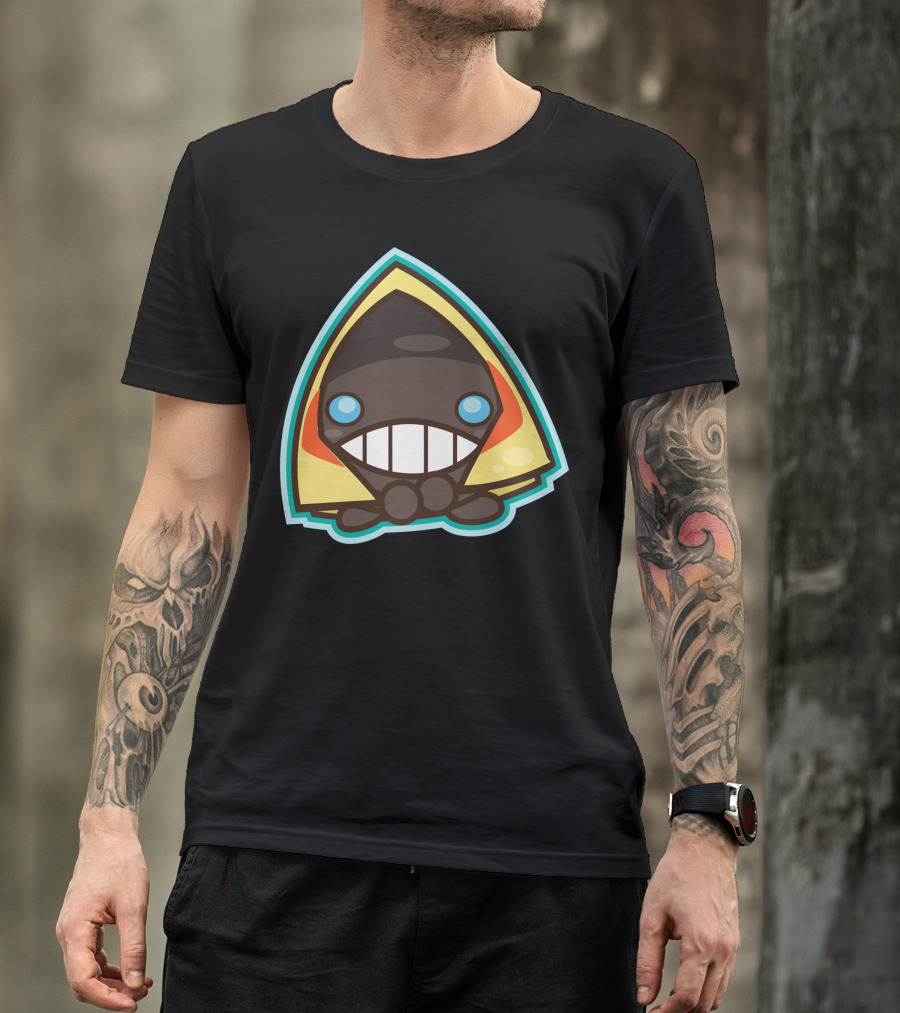 Snow Imp Happy Cute Monster Blue Eyes Bright Cloak T-Shirt