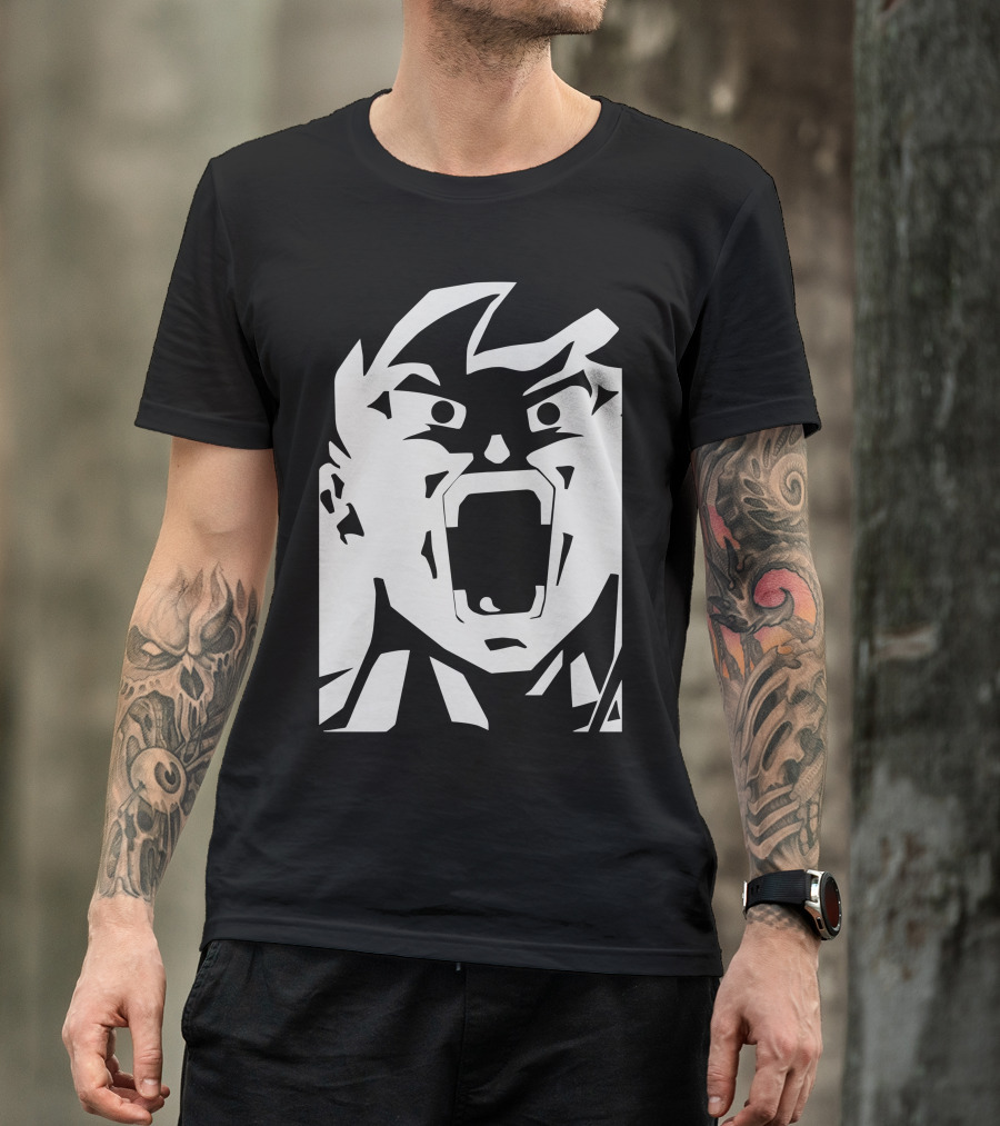 Songoku Fury Powerful Scream Iconic T-Shirt