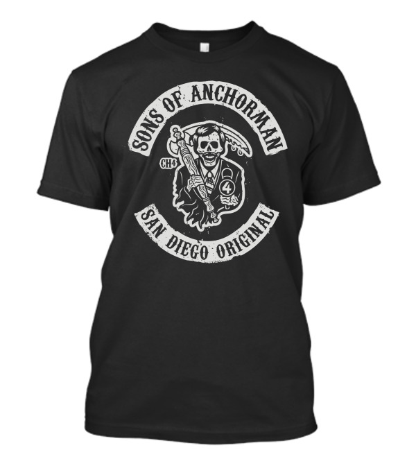 Sons Of Anchorman San Diego Original CH4 T-Shirt