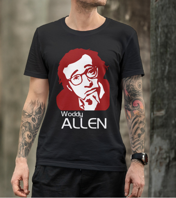 Woddy Allen Director Movies T-Shirt