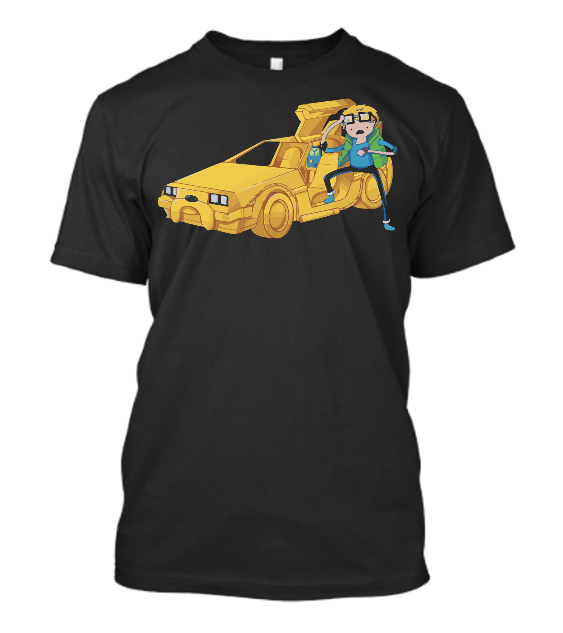 Wrinkled In Time Adventure Car Mashup T-Shirt