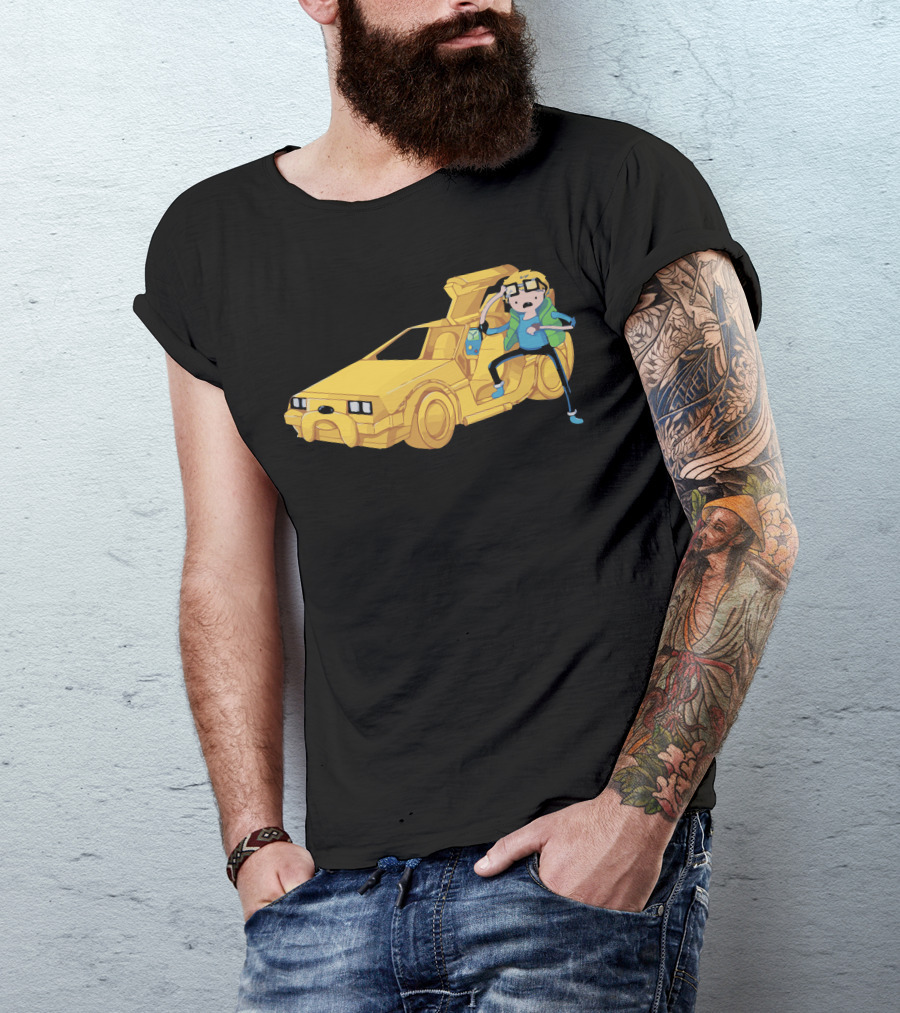 Wrinkled In Time Adventure Car Mashup T-Shirt
