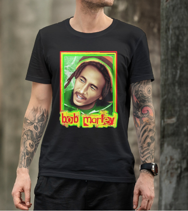 Bob Marley Legend Reggae Icon Vibrant T-Shirt
