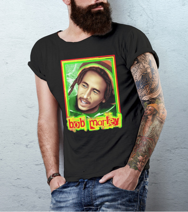Bob Marley Legend Reggae Icon Vibrant T-Shirt