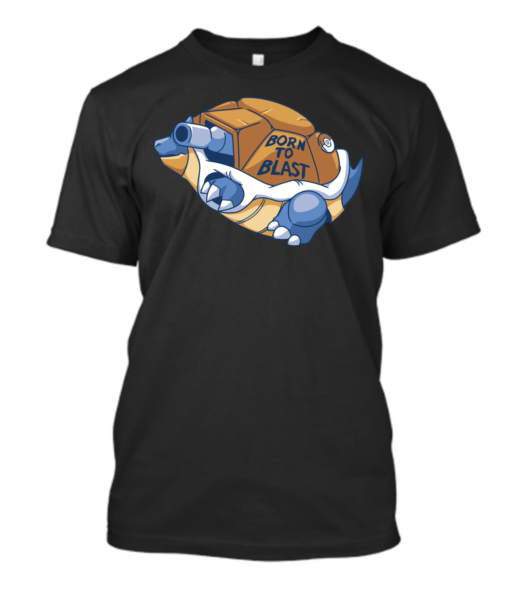 Born To Blast Cannon Turtle T-Shirt