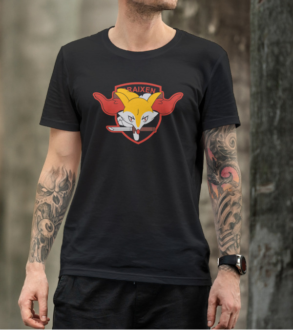 Braixen Badge Emblem T-Shirt