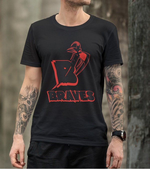 Brave Braves Tribal Axe T-Shirt