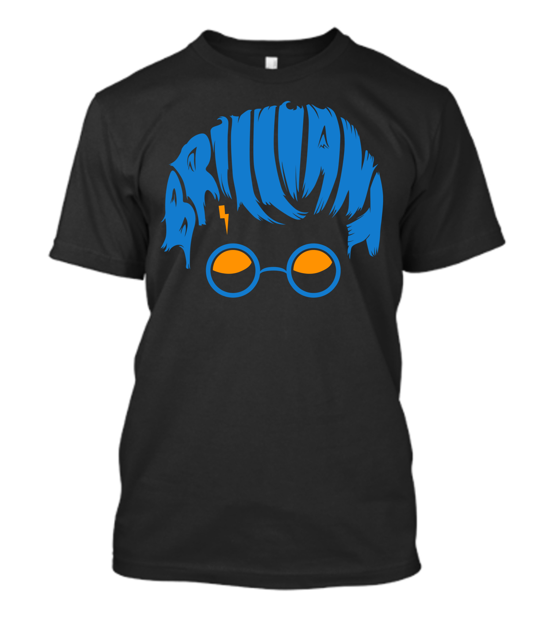 Brilliant Wizard Lightning Glasses Hair T-Shirt