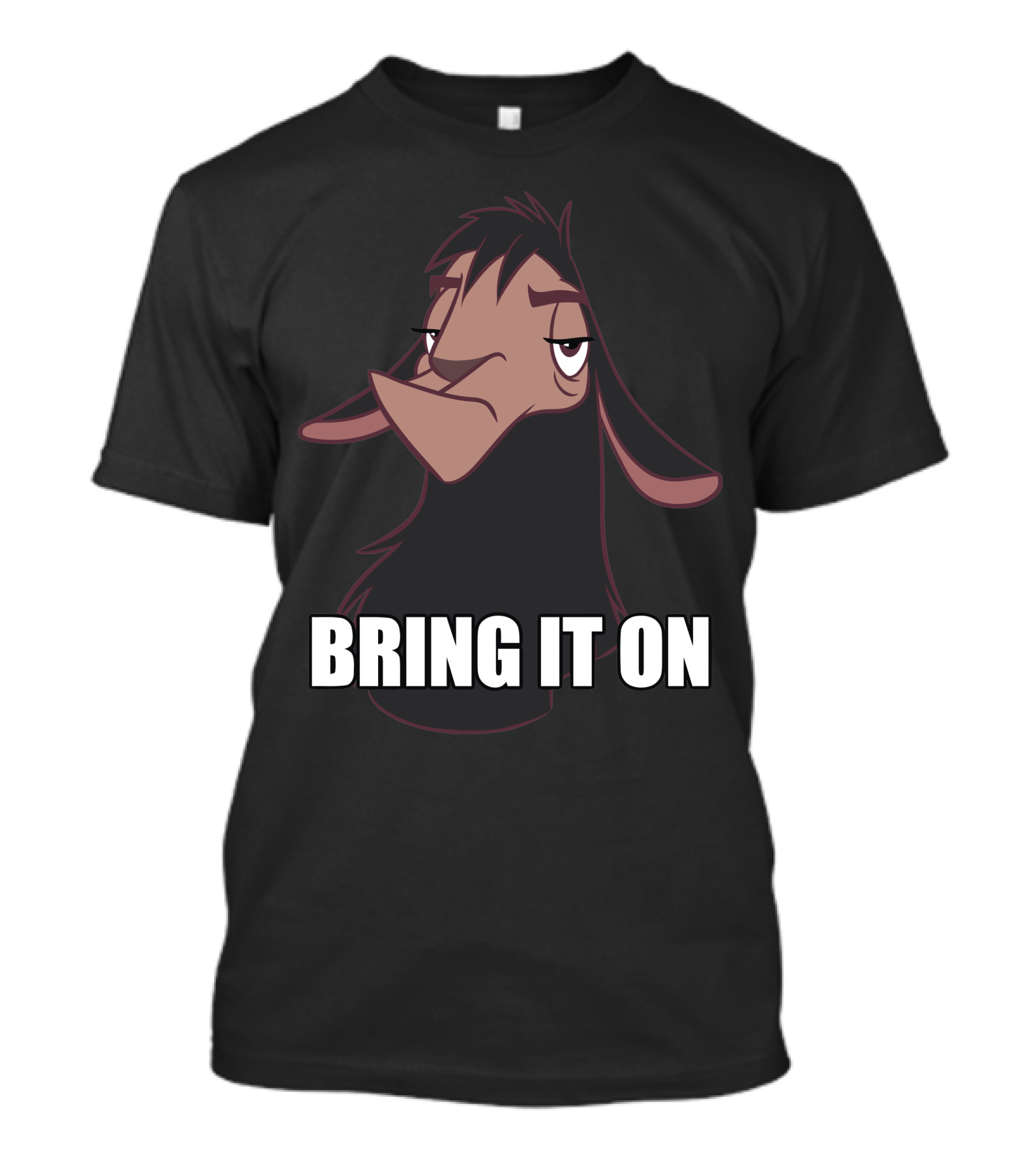Bring It On Llama Character Expression T-Shirt
