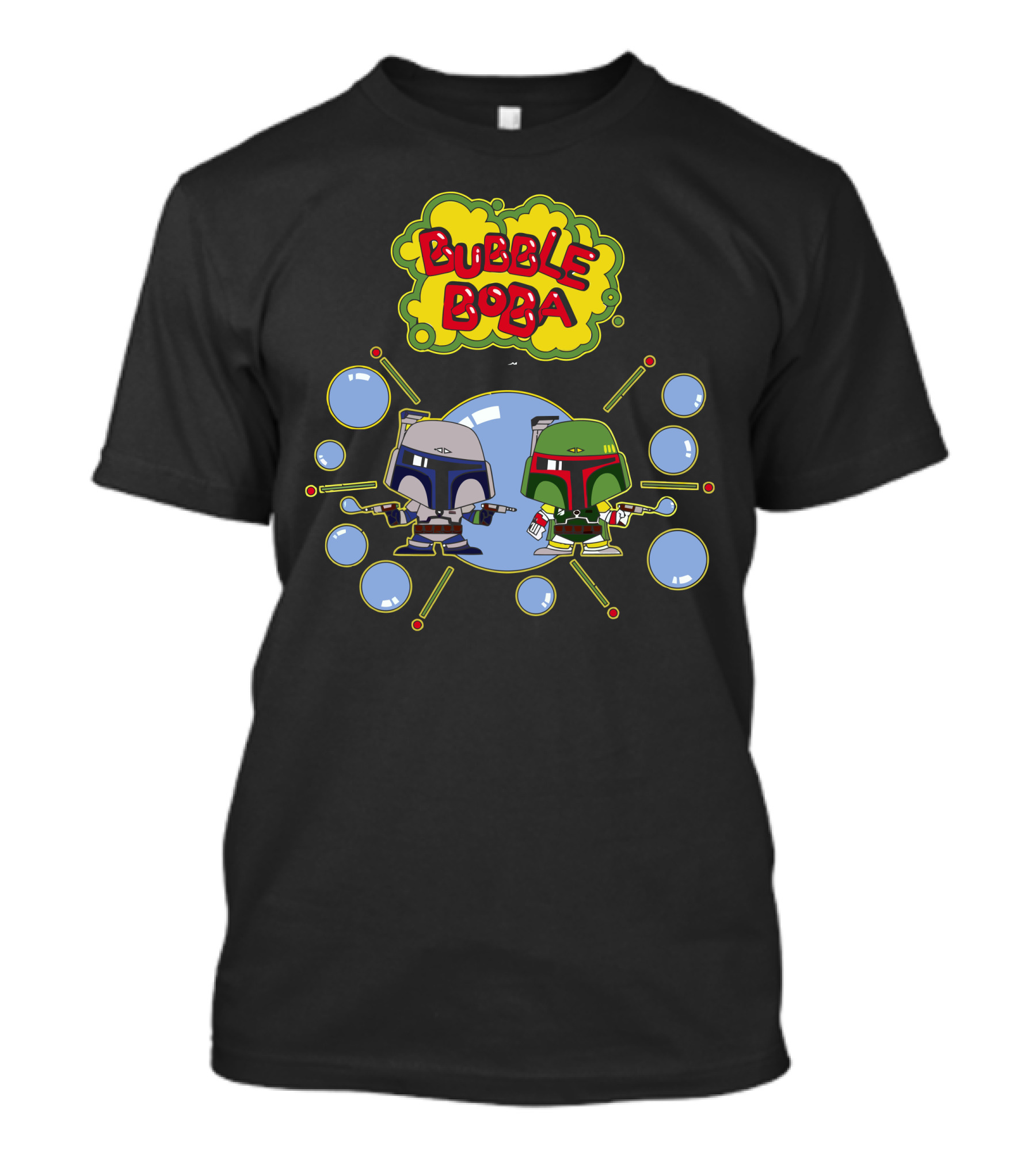 Bubble Boba Jango And Boba Fett Bubble T-Shirt