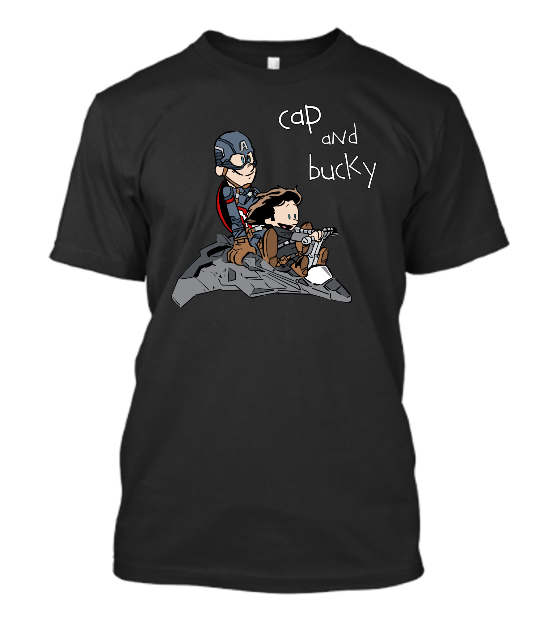 Cap And Bucky Adventure On Rocking Seesaw T-Shirt
