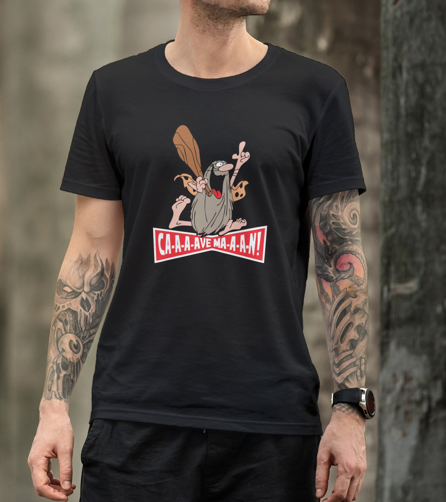 Captain Caveman Caaaave Maaaaan Classic Cartoon Character T-Shirt