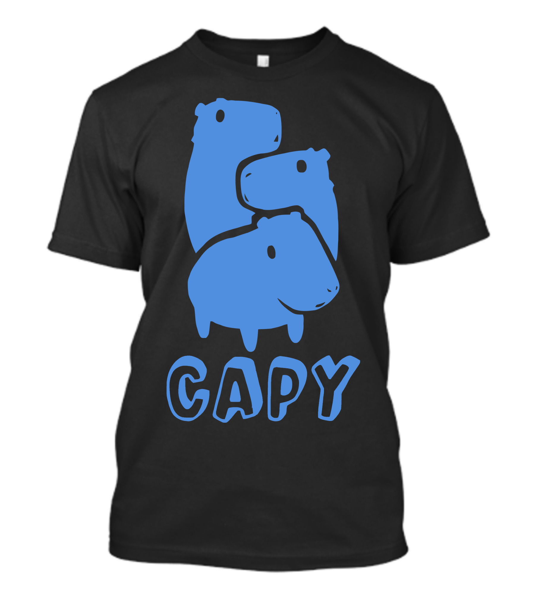 CAPY Blue Trio T-Shirt