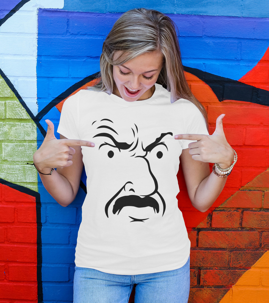 Carl Face Meme Expression T-Shirt