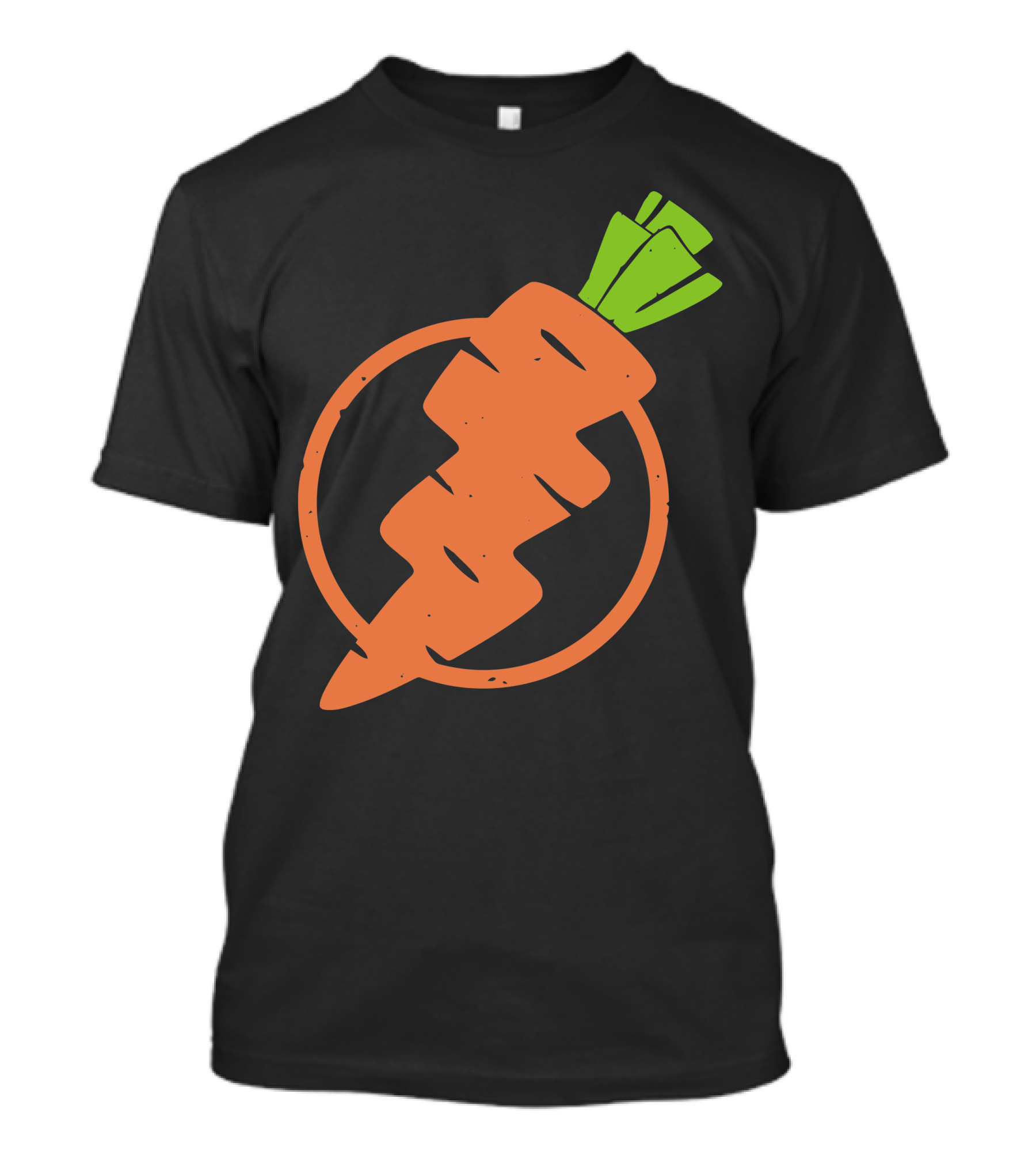 Carrots Lightning Bolt Energy Vegetables In Motion T-Shirt