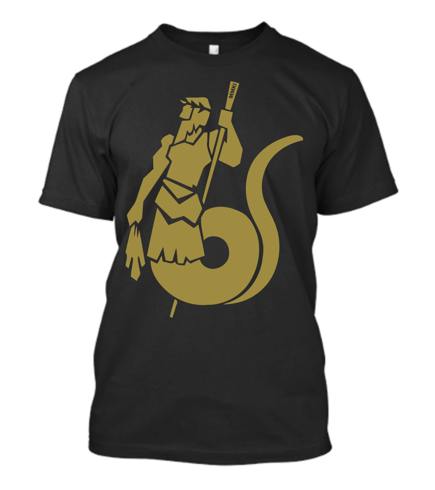 Cecrops Geometric Figure With Staff And Shell Shape T-Shirt