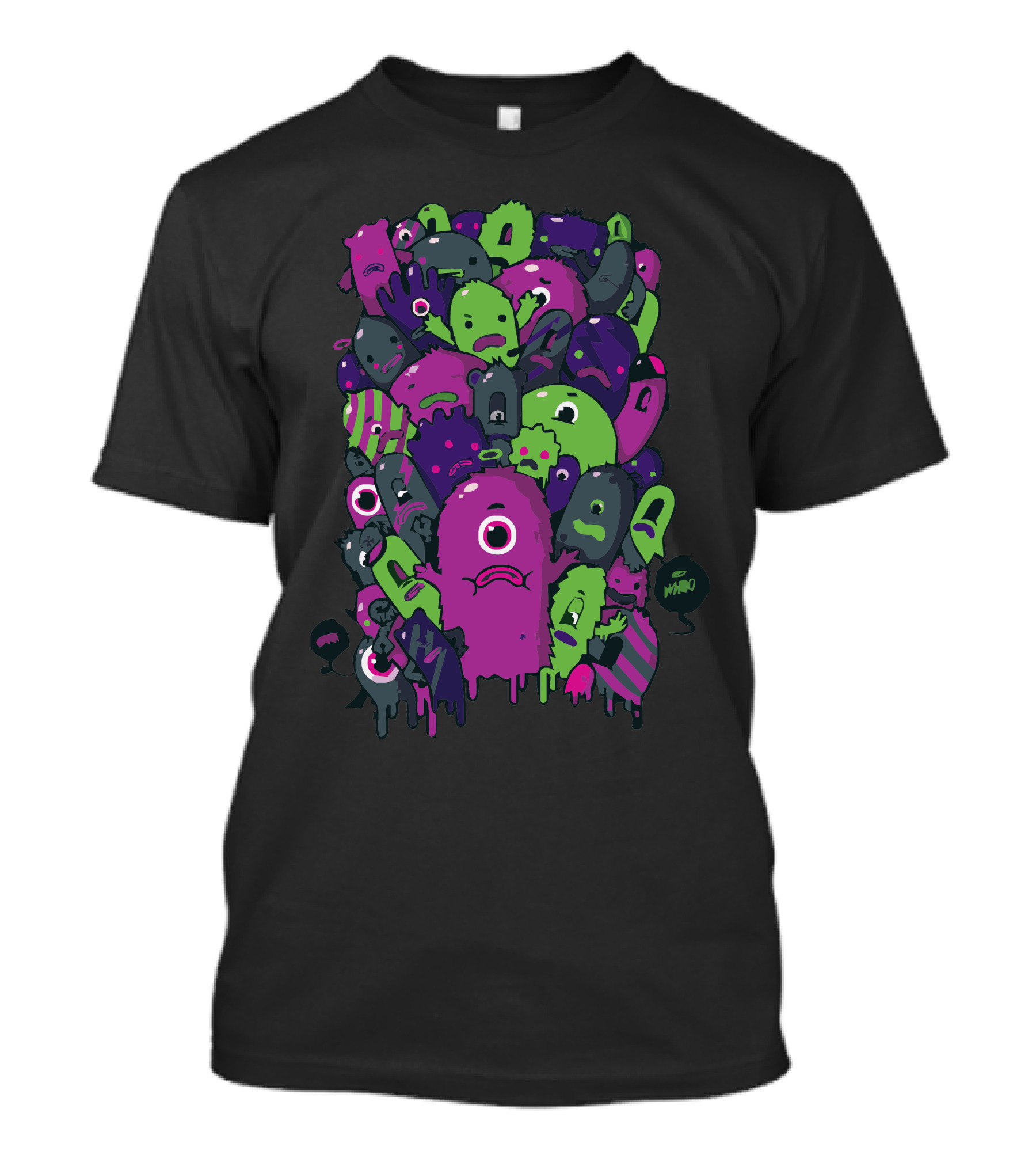 Childhood Dream Monster Mashup By Minova T-Shirt