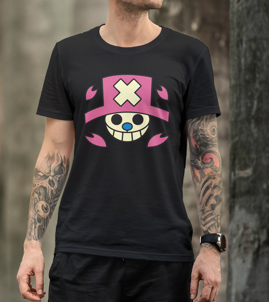 Chopper Jolly Pirate X Hat Smiling Skull T-Shirt