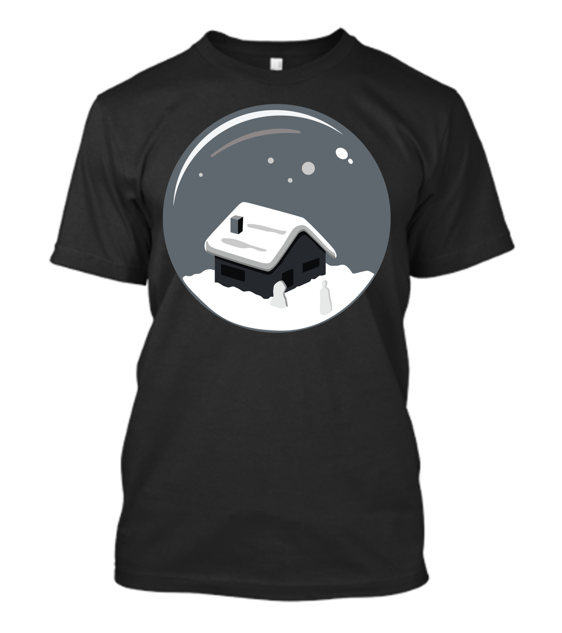 Citizen Kane Snow Globe House Scene T-Shirt