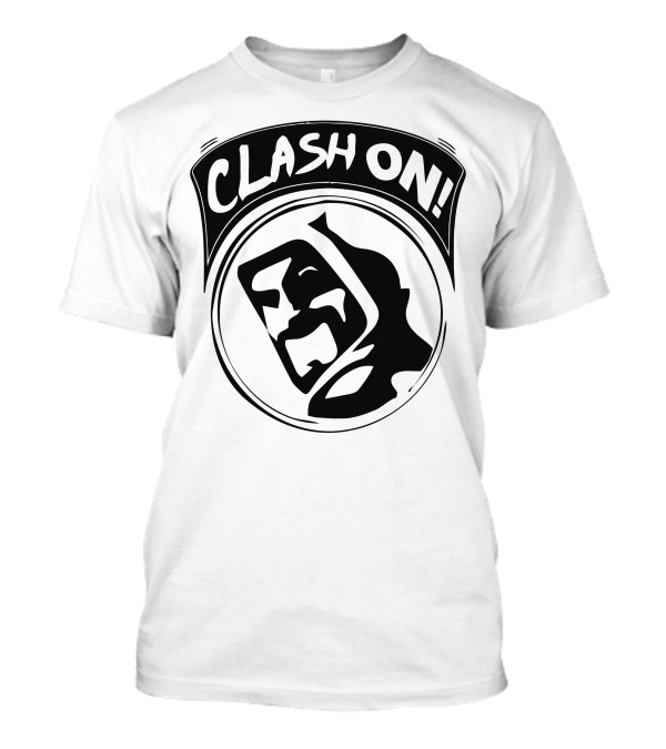 Clash On Barbarian Shield T-Shirt
