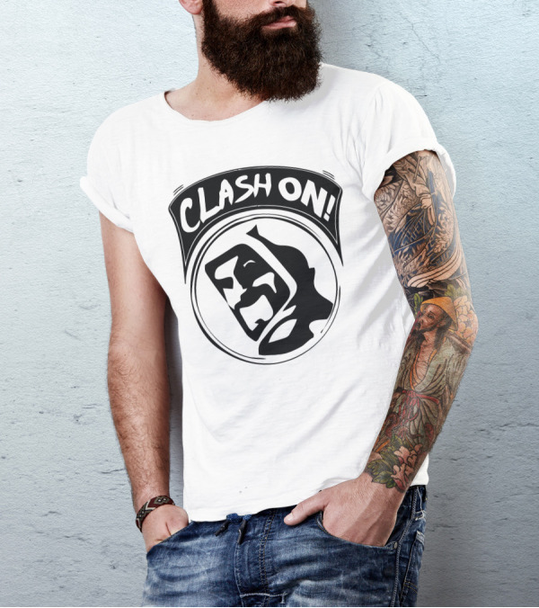 Clash On Barbarian Shield T-Shirt