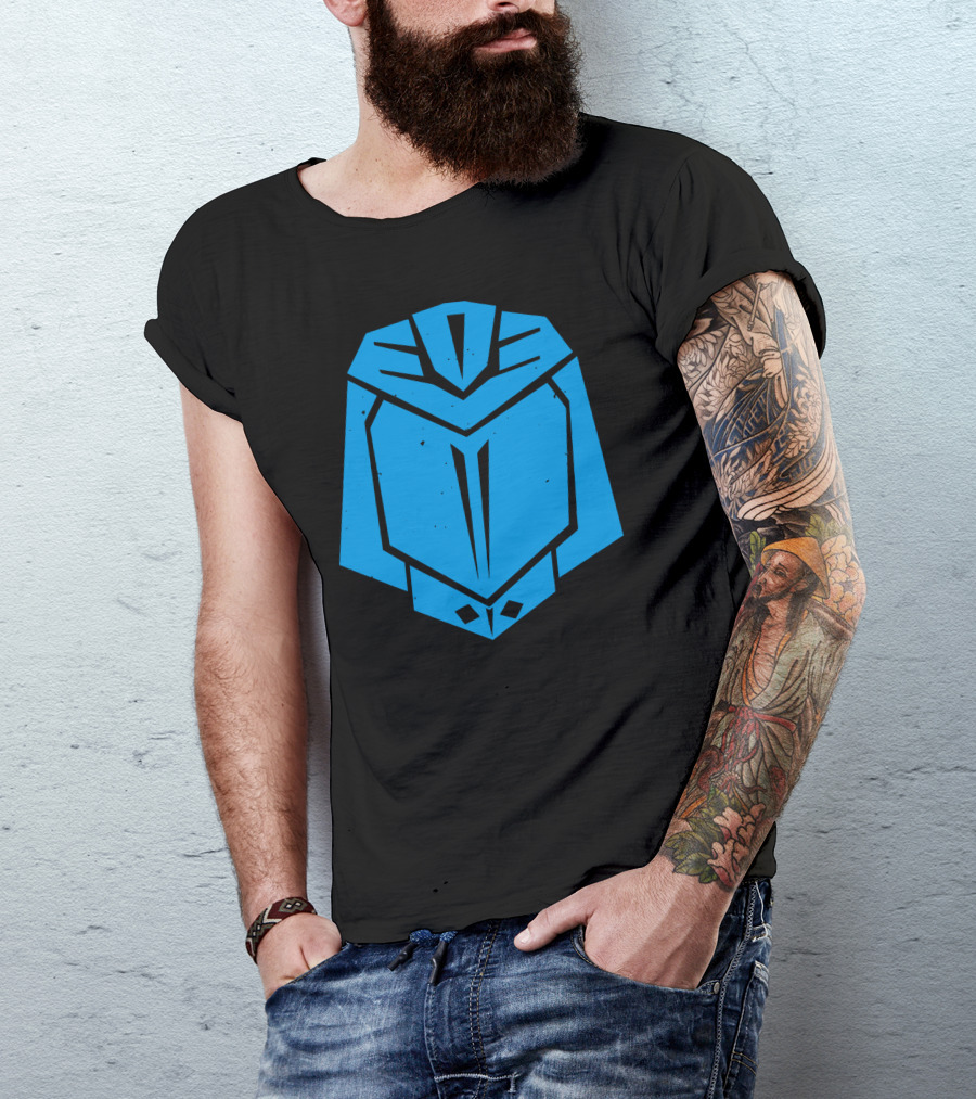 Cobra Commander Decepticon Mono Helmet T-Shirt