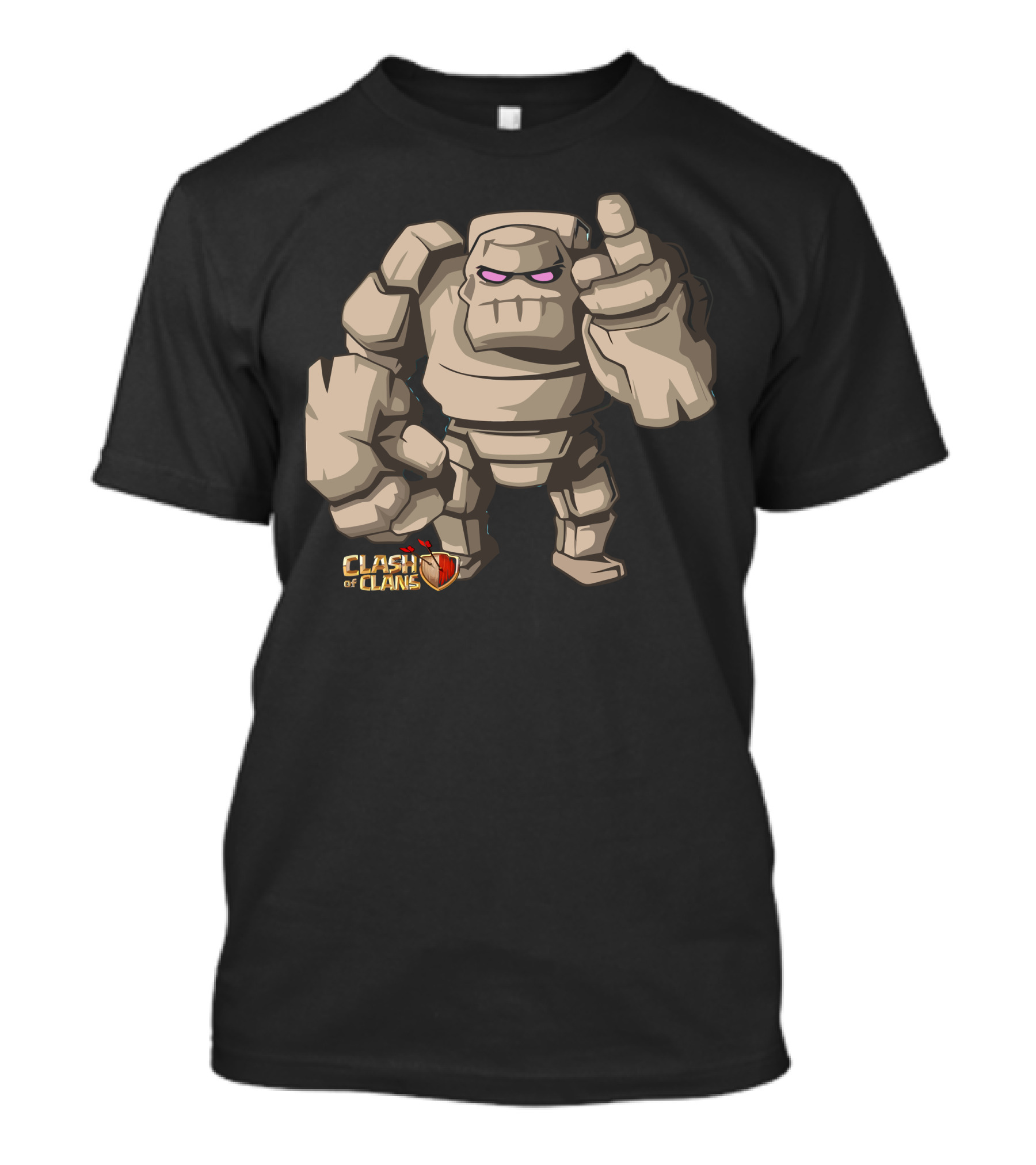 Clash Of Clans Golem Character T-Shirt