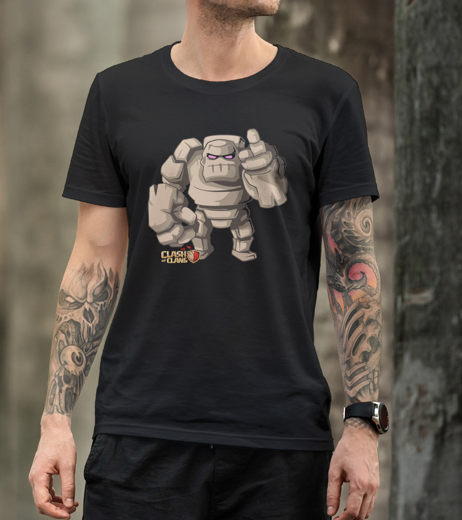 Clash Of Clans Golem Character T-Shirt