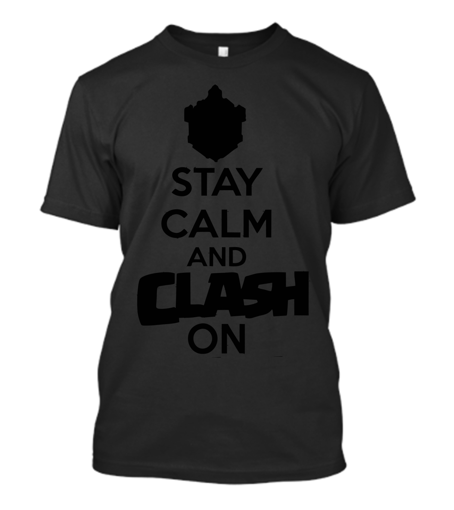 Stay Calm And Clash On Coc Gaming T-Shirt