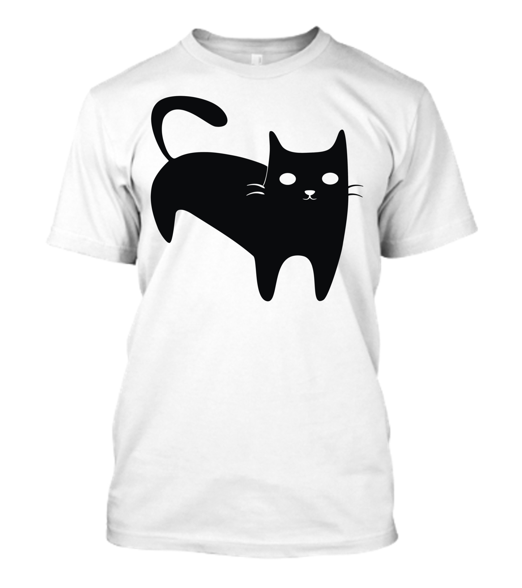 Cool Black Cat T-Shirt