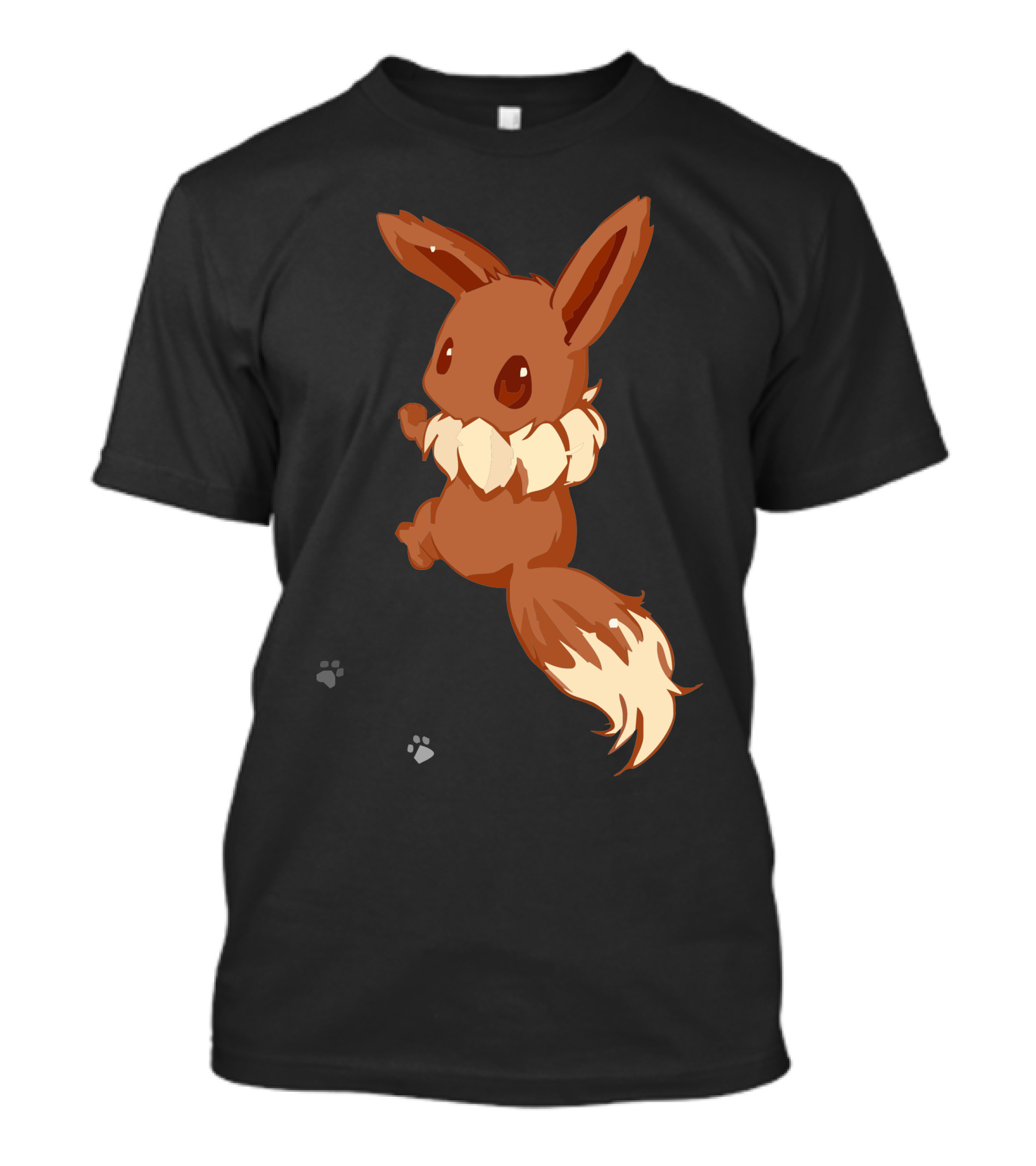 Eevee With Paw Prints T-Shirt