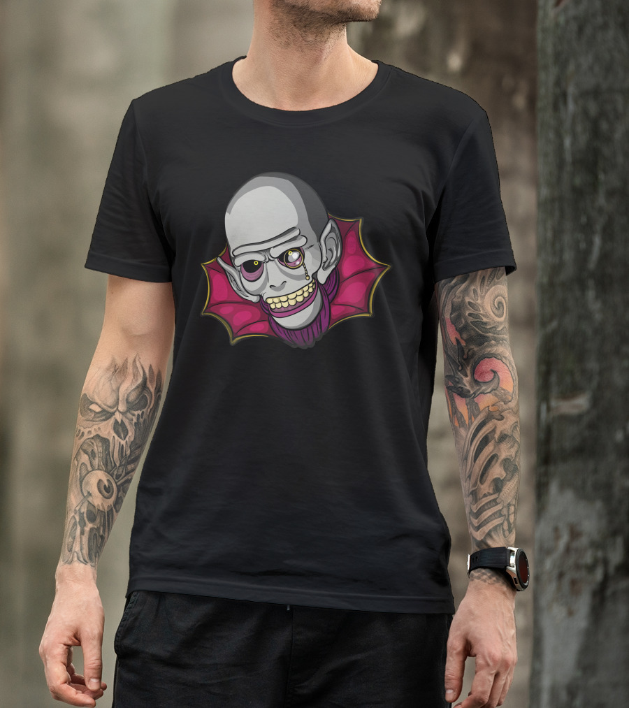 Count Creep Vampire Cartoon T-Shirt