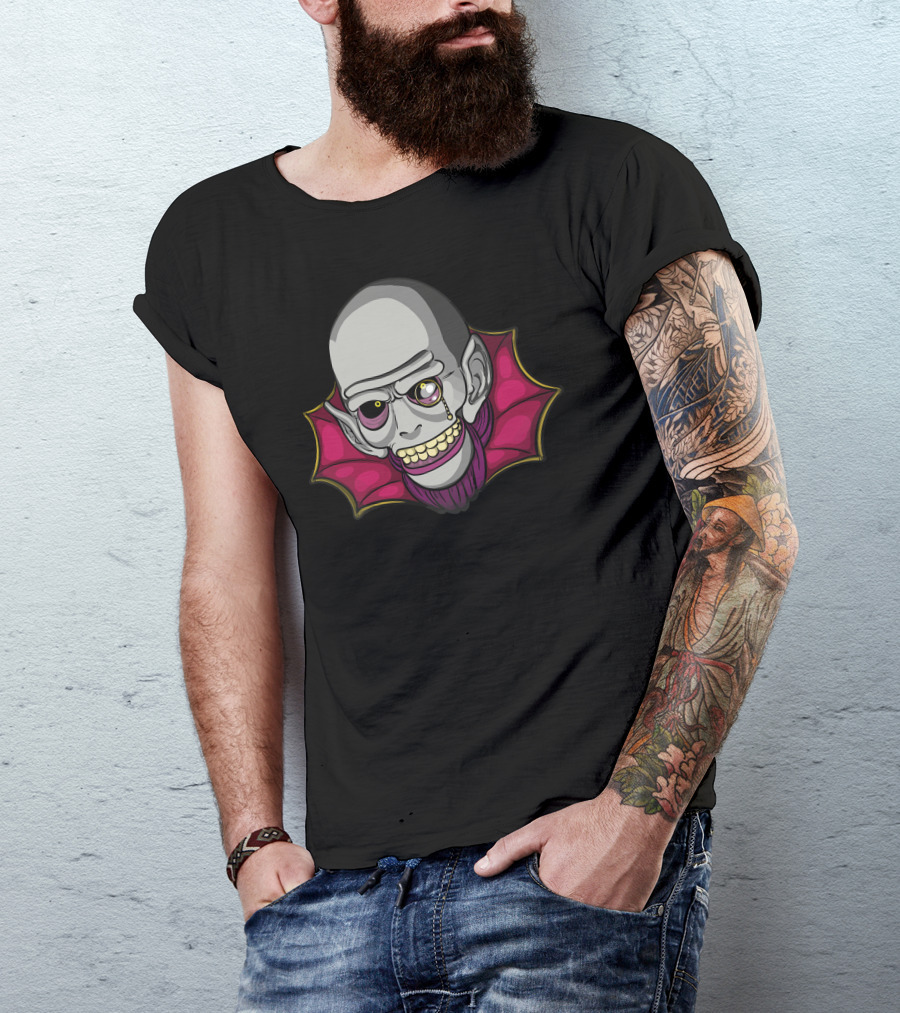 Count Creep Vampire Cartoon T-Shirt
