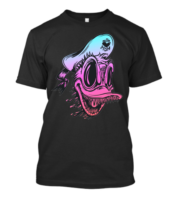 NYOM Crazy Duck Neon Sailor Hat T-Shirt