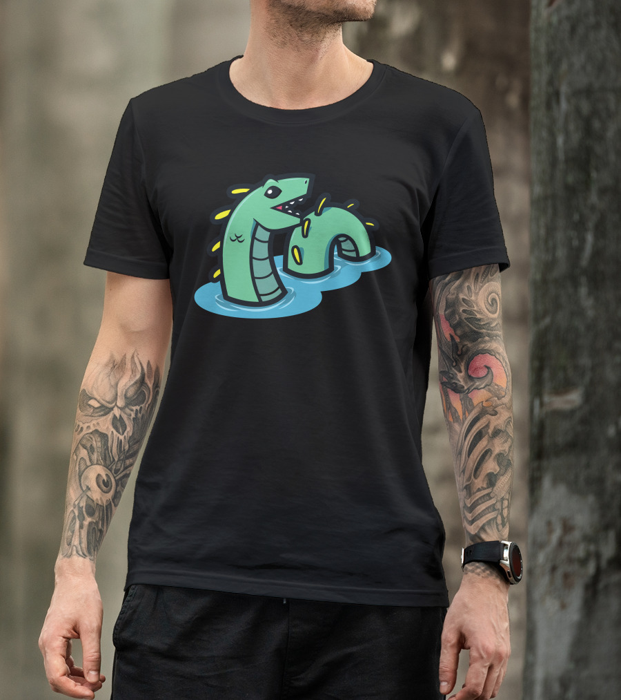 Creature Week Day Loch Ness Monster T-Shirt
